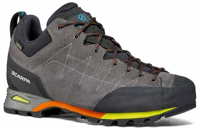Scarpa Mens Zodiac GTX Shoes - Shark-Orange